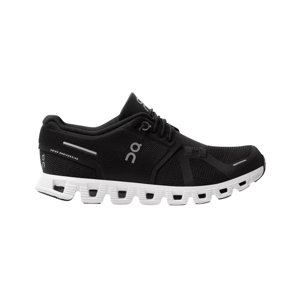 Cloud 5 Black White On Running
