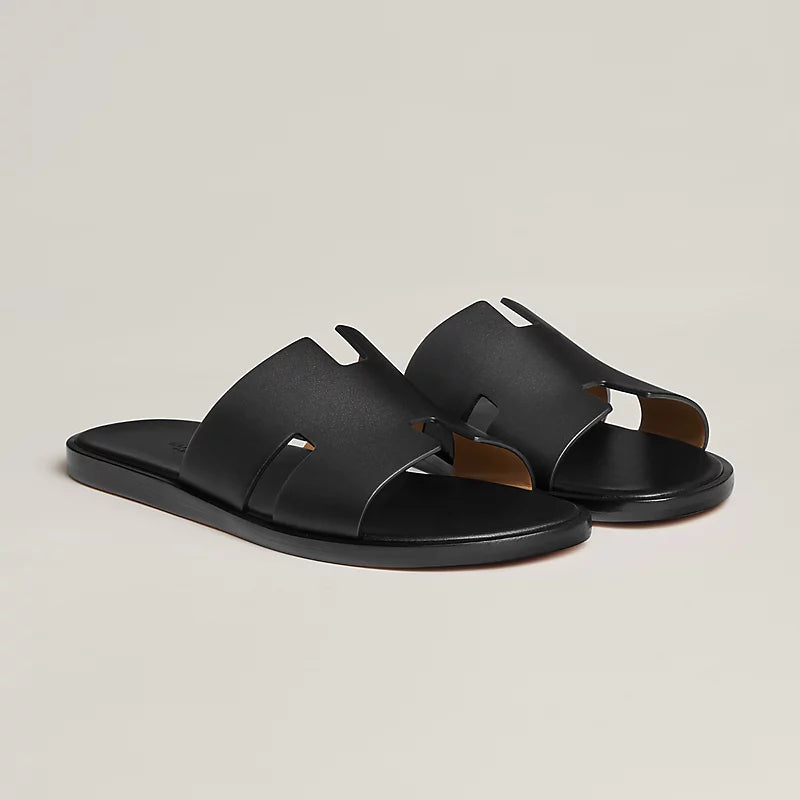 Izmir sandal in Noir
