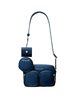 Jet Set Leather Medium Crossbody Bag with Case for Apple Airpods Pro®