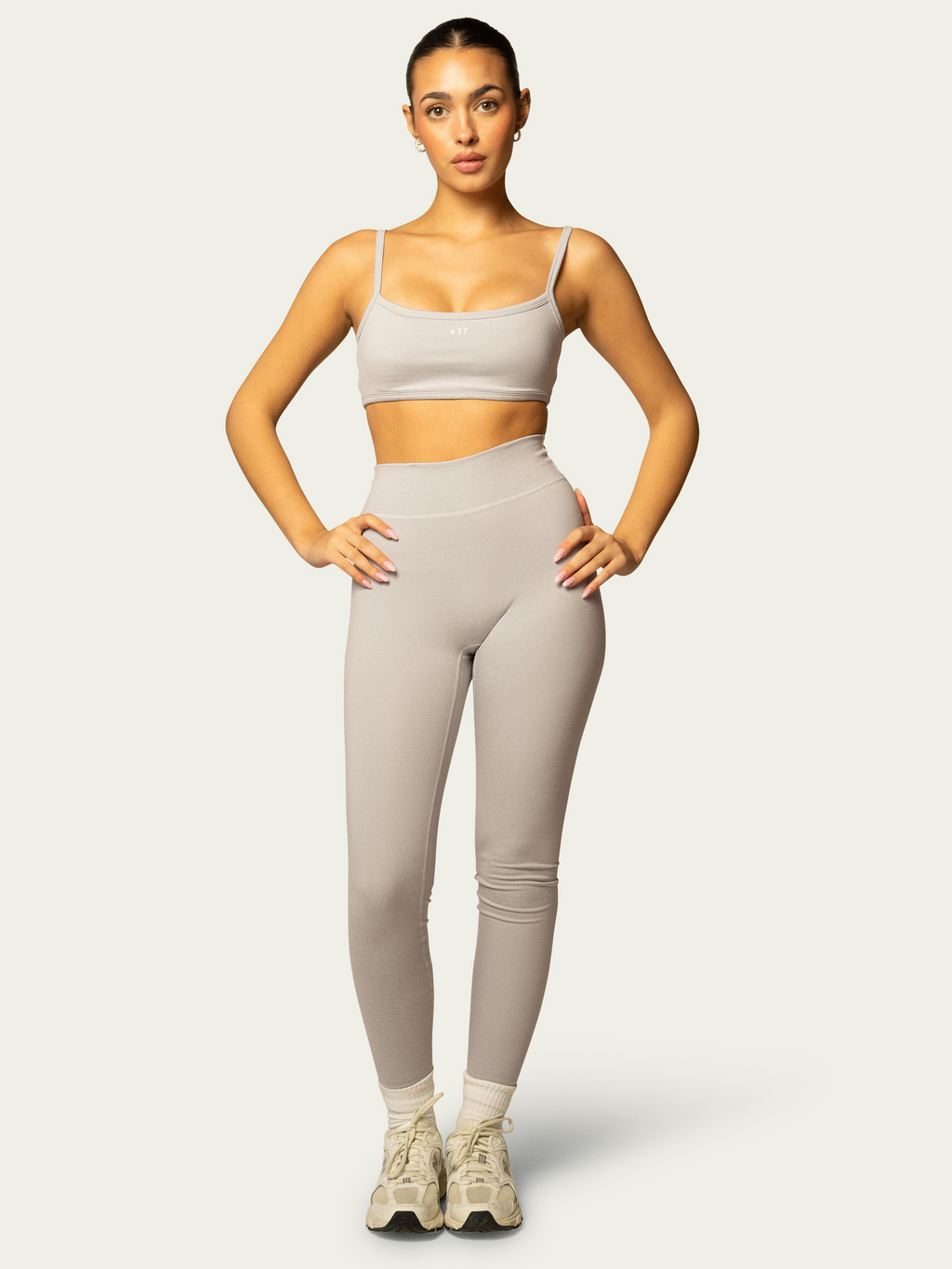 The Essentials Legging / Heather-Grey