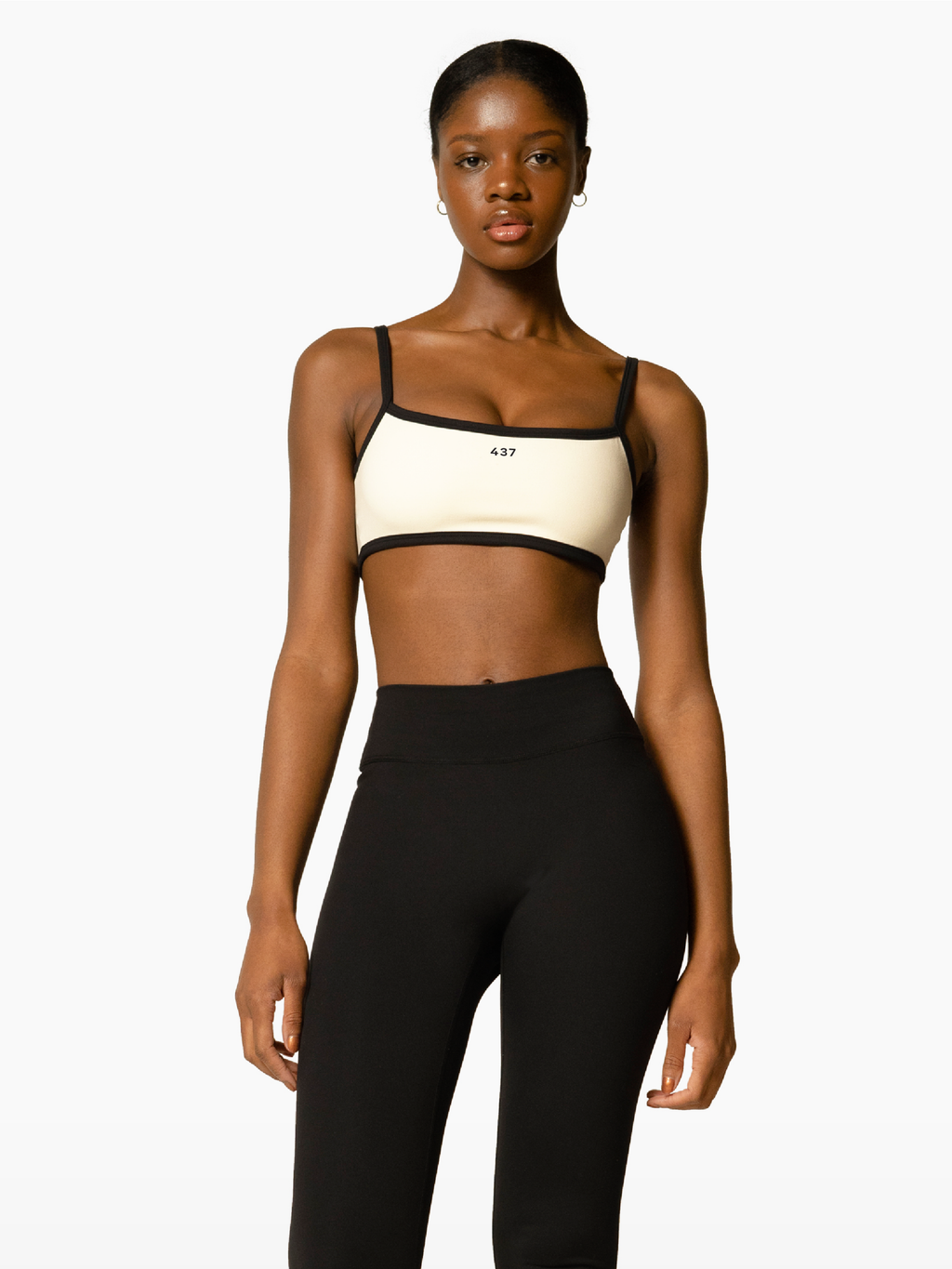 The Micro Bra / Cream-Black