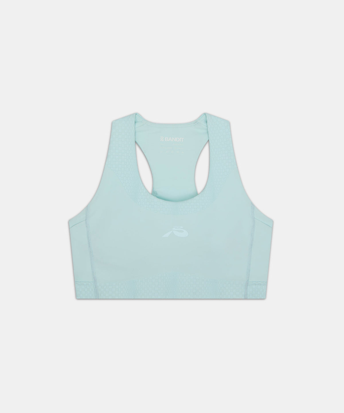 Stamina™ Scoop Neck Run Bra - Minty Blue