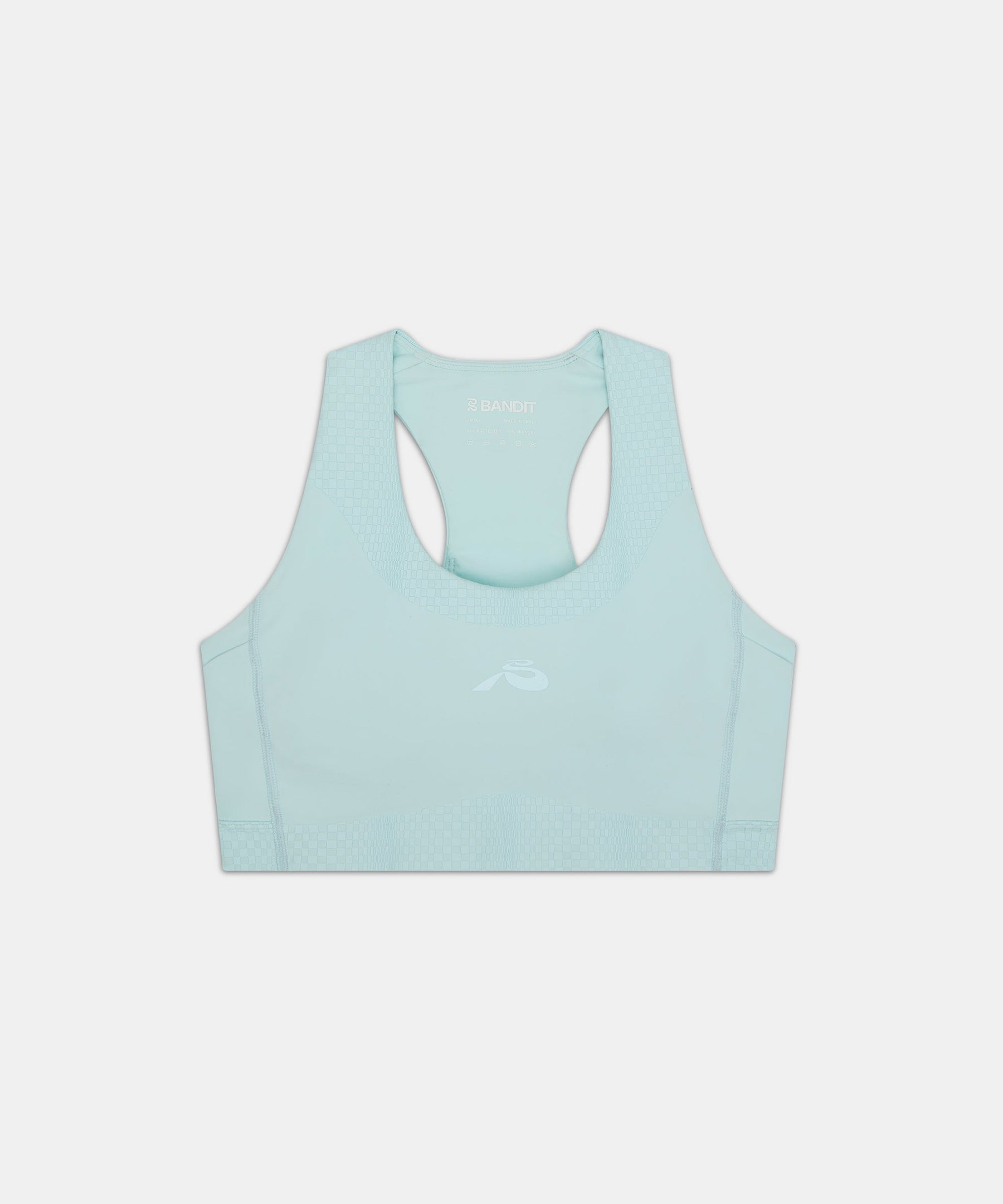 Stamina™ Scoop Neck Run Bra - Minty Blue