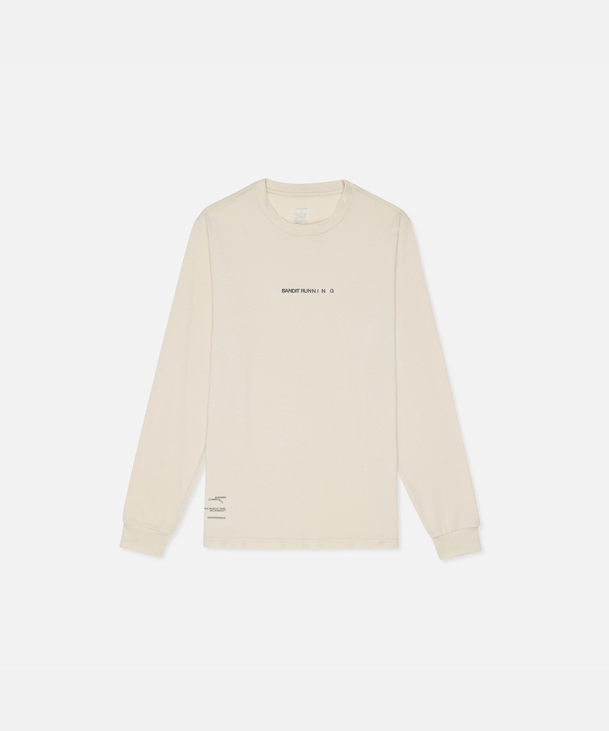 Micromesh™ Long Sleeve Performance Tee - Unisex, Champagne
