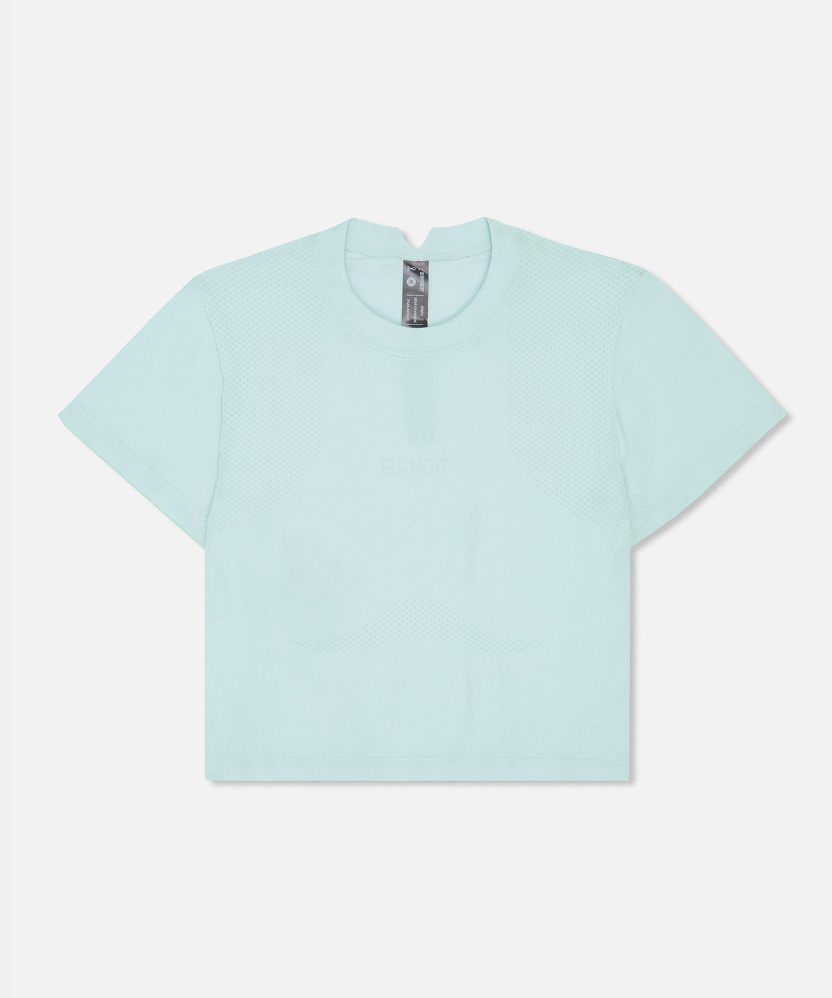 Women's Mercury Seamless™ Crop Tee - Minty Blue