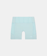 Stamina™ High Waist 5" Compression - Minty Blue