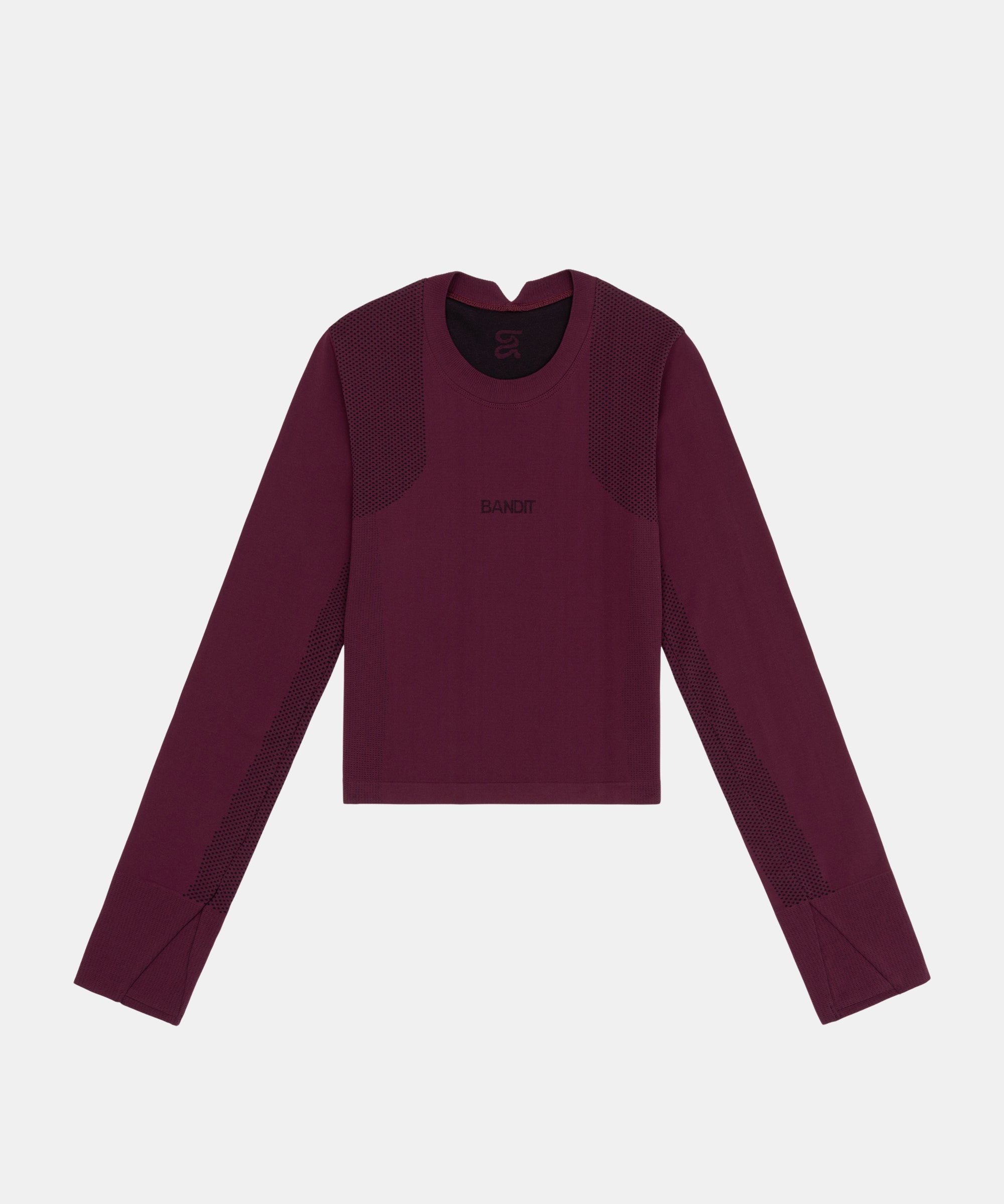 Women's Mercury Seamless™ Long Sleeve Crop - Fig