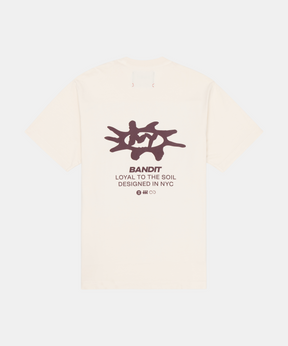 Loyal to the Soil Cotton Tee, Unisex - Cream