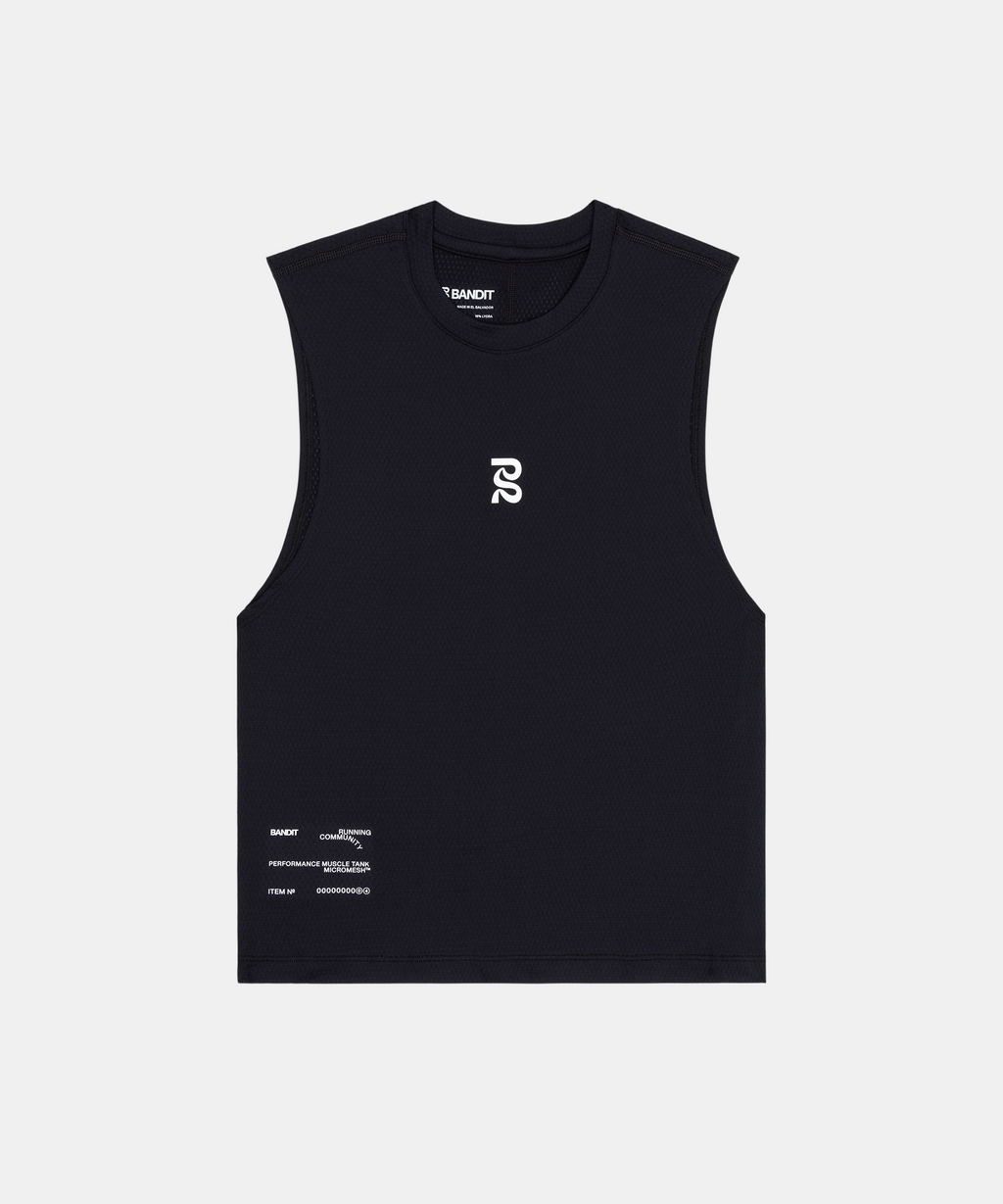 Women's Micromesh™ Run Tank - Black