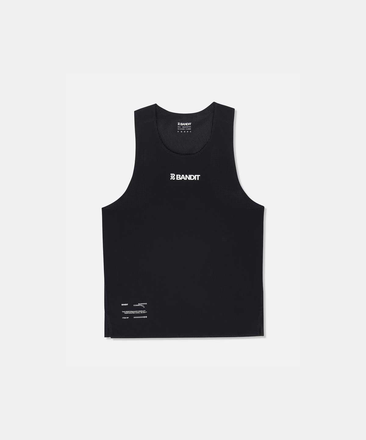 Vento™ Performance Singlet - Black