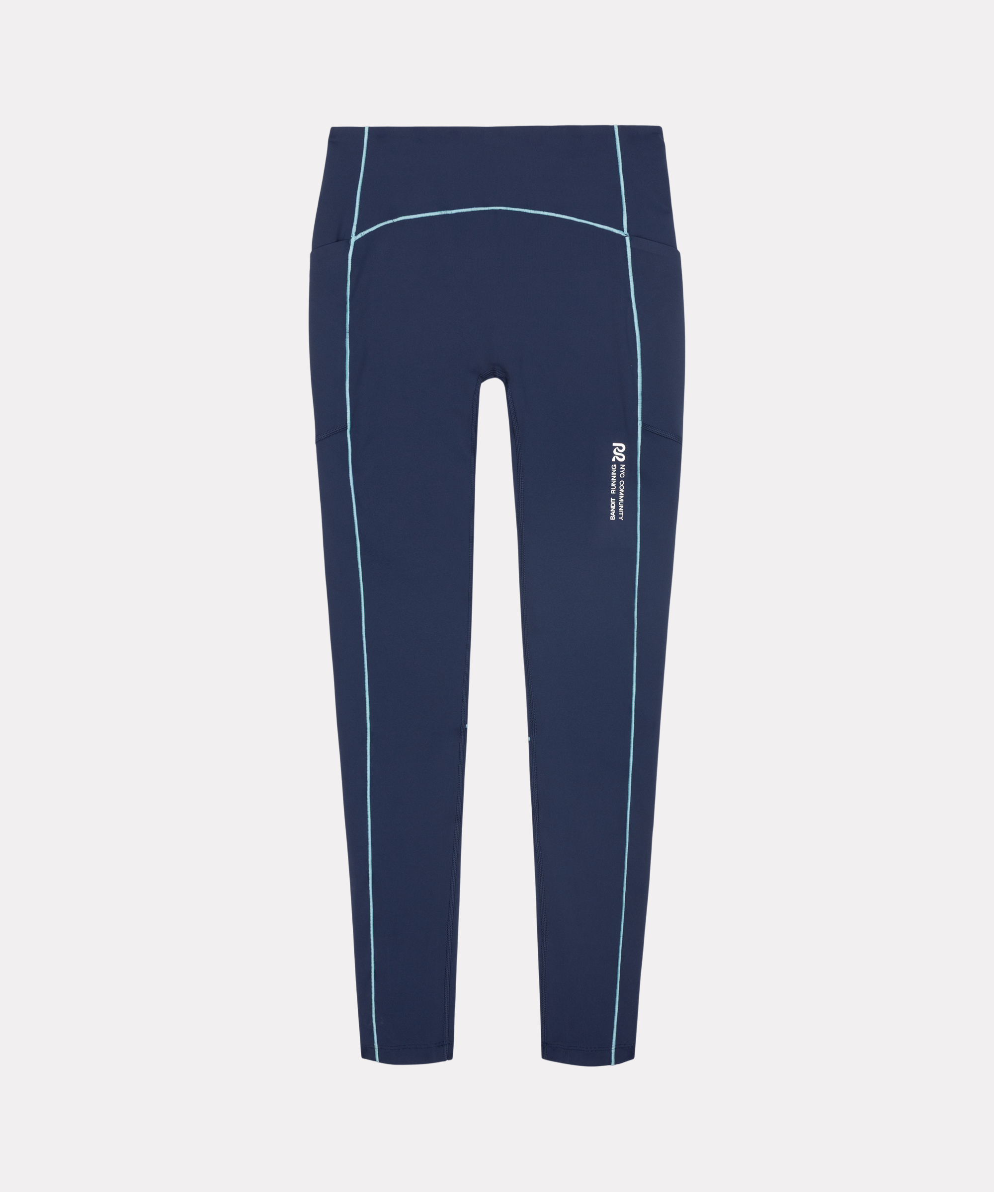Stamina™ Pop Stitch™ High Waist Leggings - NY Navy / Vintage Blue