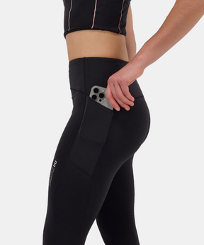 Stamina™ Flatlock High Waist Leggings - Black