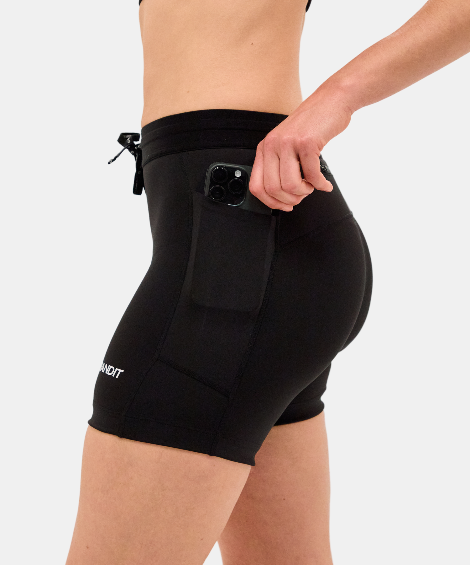 Stamina™ 5" Women's Compression Shorts - Black