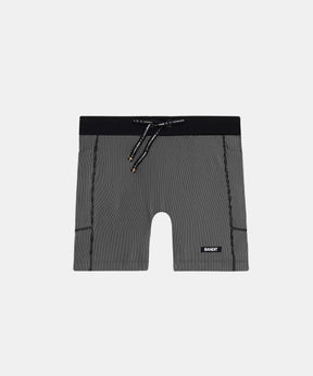 Striped Cadence™ 5" Compression - Black with Chalk