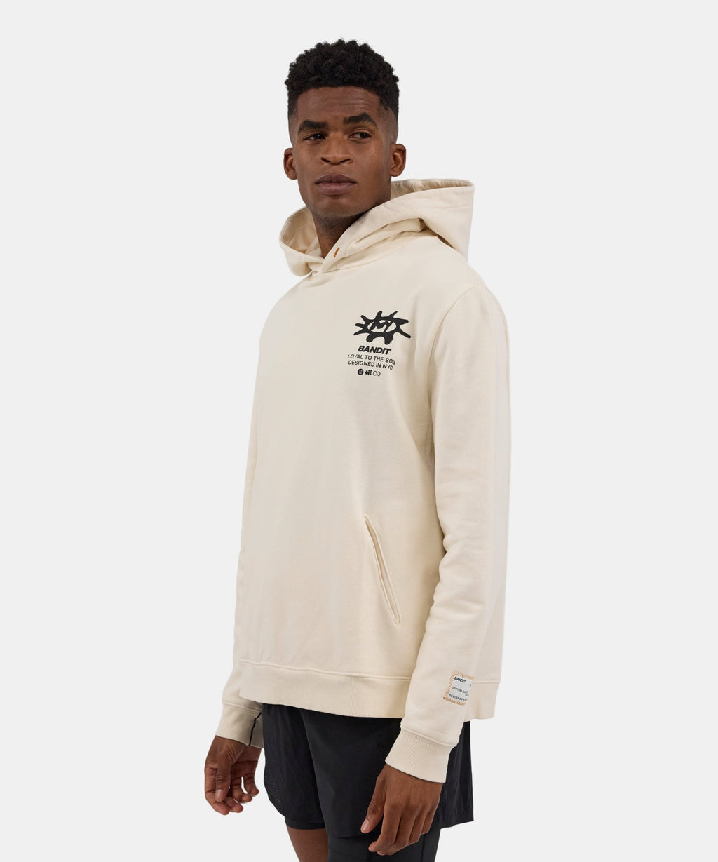 The Cotton Fleece "Loyal to the Soil" Hoodie, Unisex - Cream