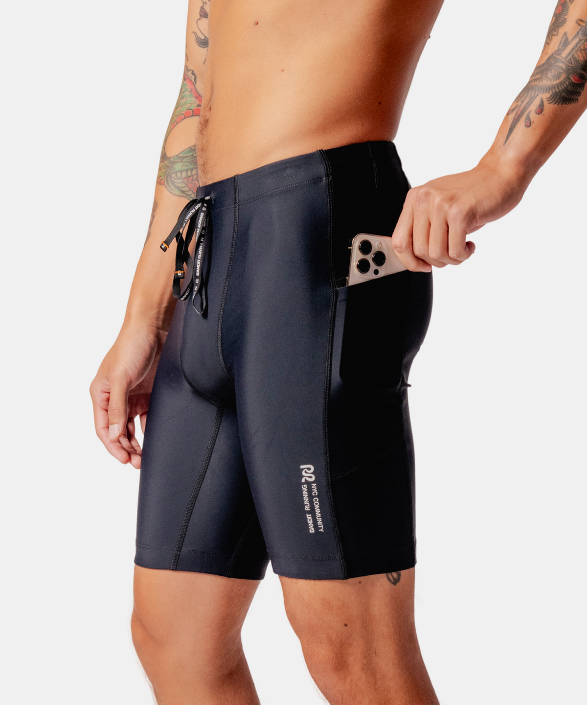 Superbeam™ Next Gen 7 Pocket Half Tights - Black