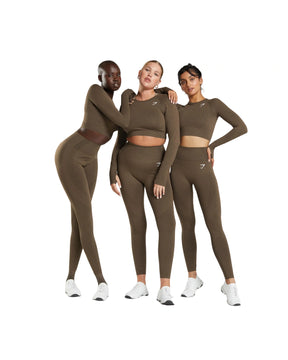 Gymshark Vital Leggings regular Espresso Marl