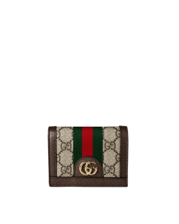 Canvas Leather Ophidia GG Wallet