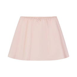 Poplin Apparel Mini Skirt