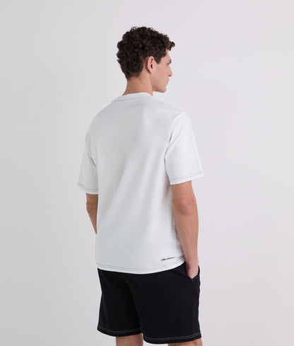 Contrast stitch T-shirt