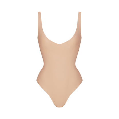 Skims Body Unlined Plunge Thong Bodysuit