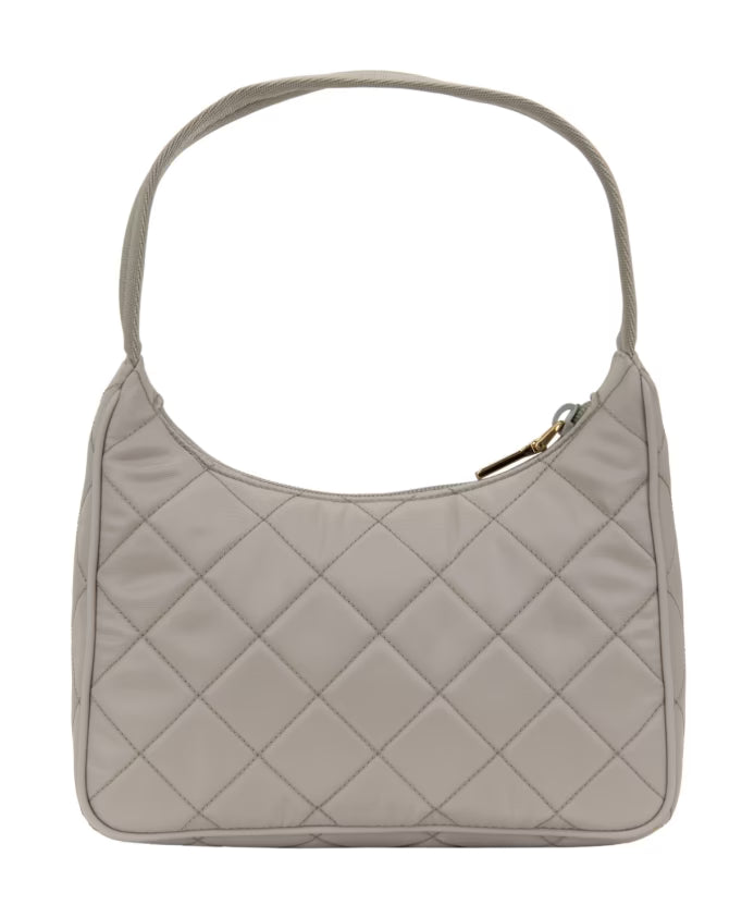 Fabric Handbag with Zipper Closure