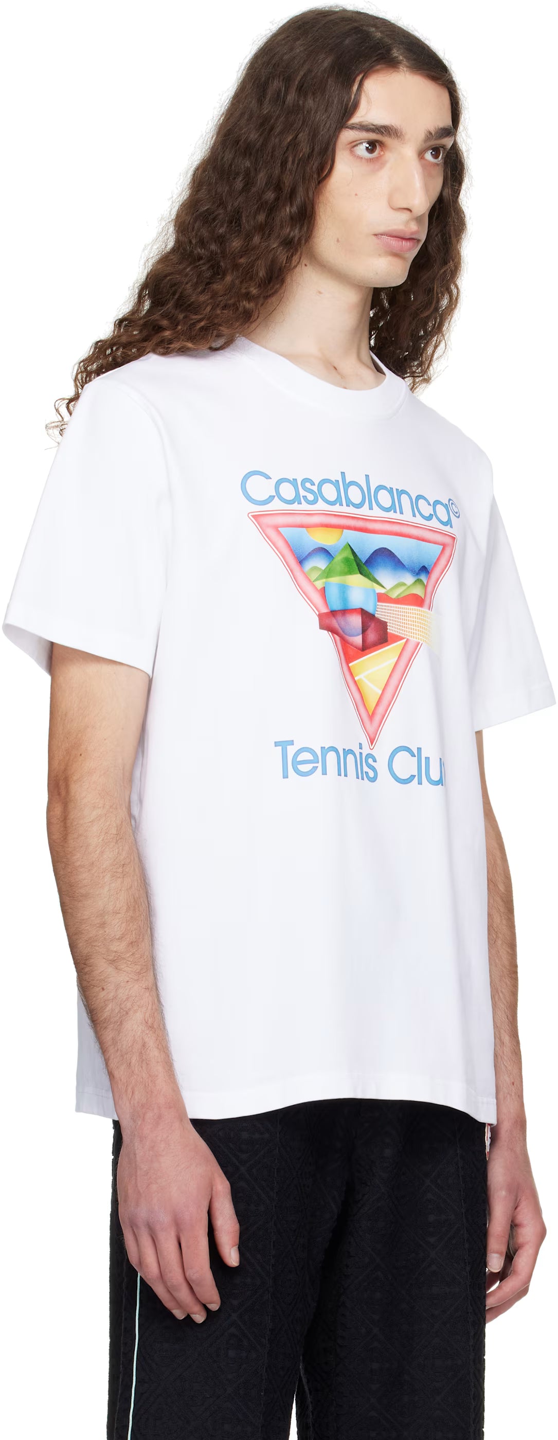 White 'Tennis Club' Icon T-shirt