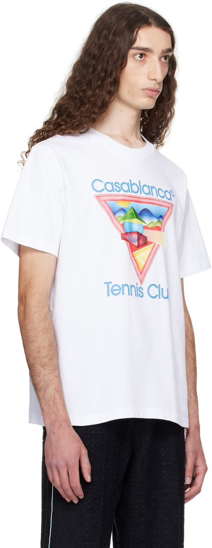 White 'Tennis Club' Icon T-shirt