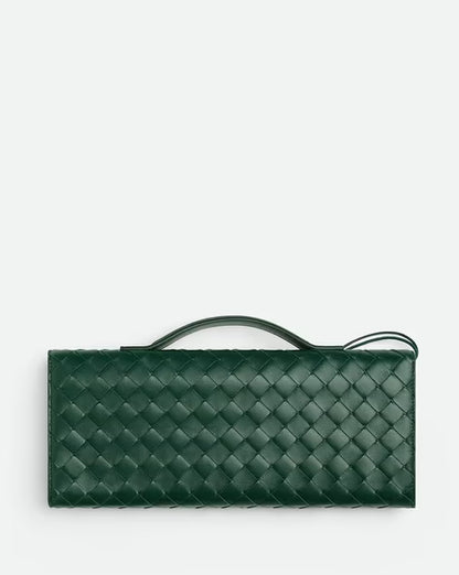 BOTTEGA VENETA Andiamo Top Handle Long Clutch
