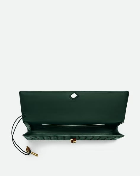 BOTTEGA VENETA Andiamo Top Handle Long Clutch
