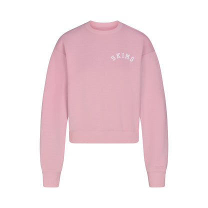 Cotton Fleece Logo Classic Crewneck