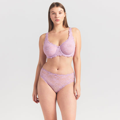Stretch Lace Unlined Full Coverage Bra