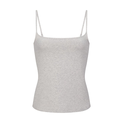 Cotton Jersey Scoop Neck Cami