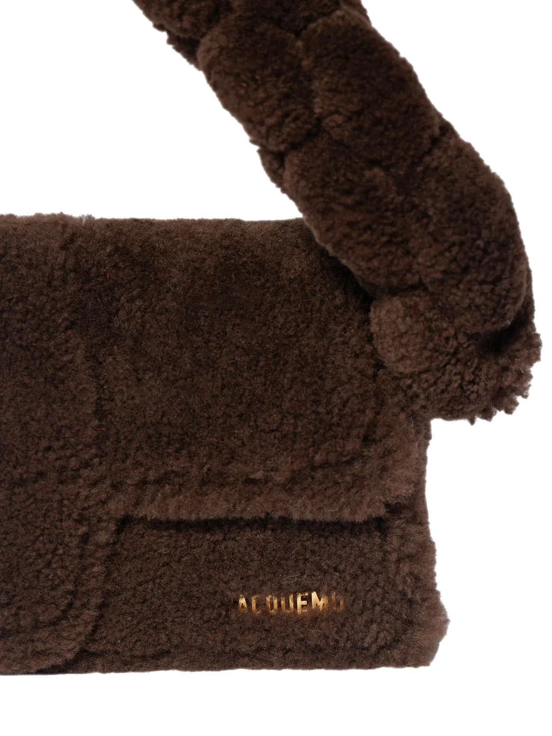 Jacquemus Jacquemus Le Bambidou shearling shoulder bag - Bags | Shop From The Mirage