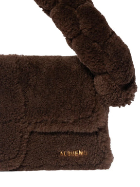 Jacquemus Le Bambidou shearling shoulder bag