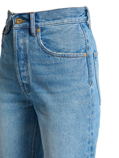 Jacquemus Jacquemus Le De-Nîmes Droit high rise jeans - Size: 32 Jeans | Shop From The Mirage