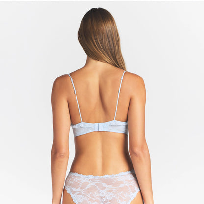 Stretch Lace Ruffle Unlined Bra