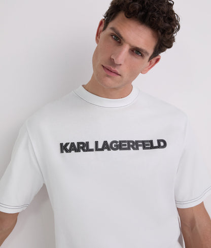 Contrast stitch T-shirt