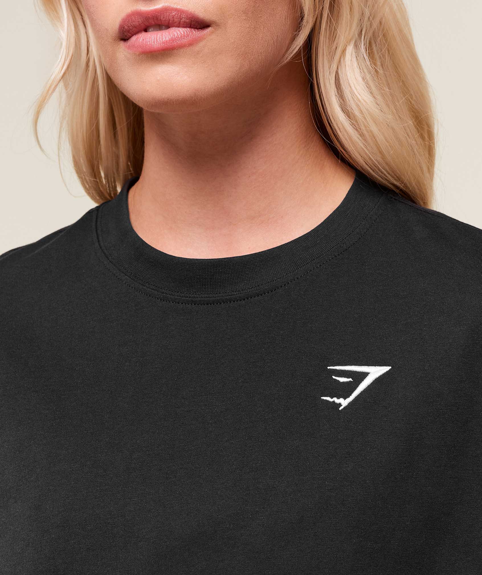 Gymshark Training Oversized T-Shirt  - Black