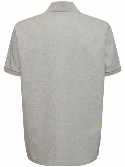 GUCCI Stretch Cotton Piquet Polo Shirt