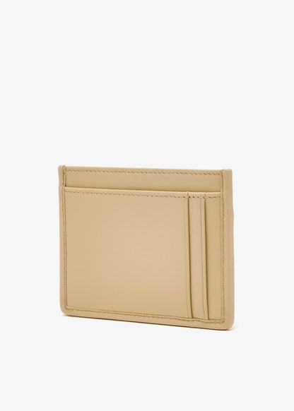 Miu Miu Matelassé nappa leather card holder