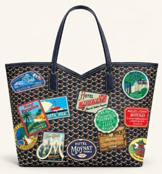 Moyant Paris M Navy Tote Bag