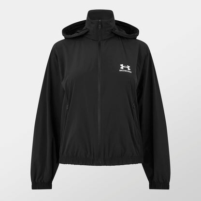 x Under Armour Hooded Funnel Neck Windbreaker