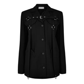 Belted Cargo Blazer