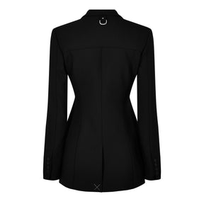 Belted Cargo Blazer