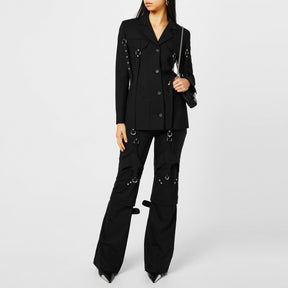 Belted Cargo Blazer