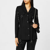 Belted Cargo Blazer