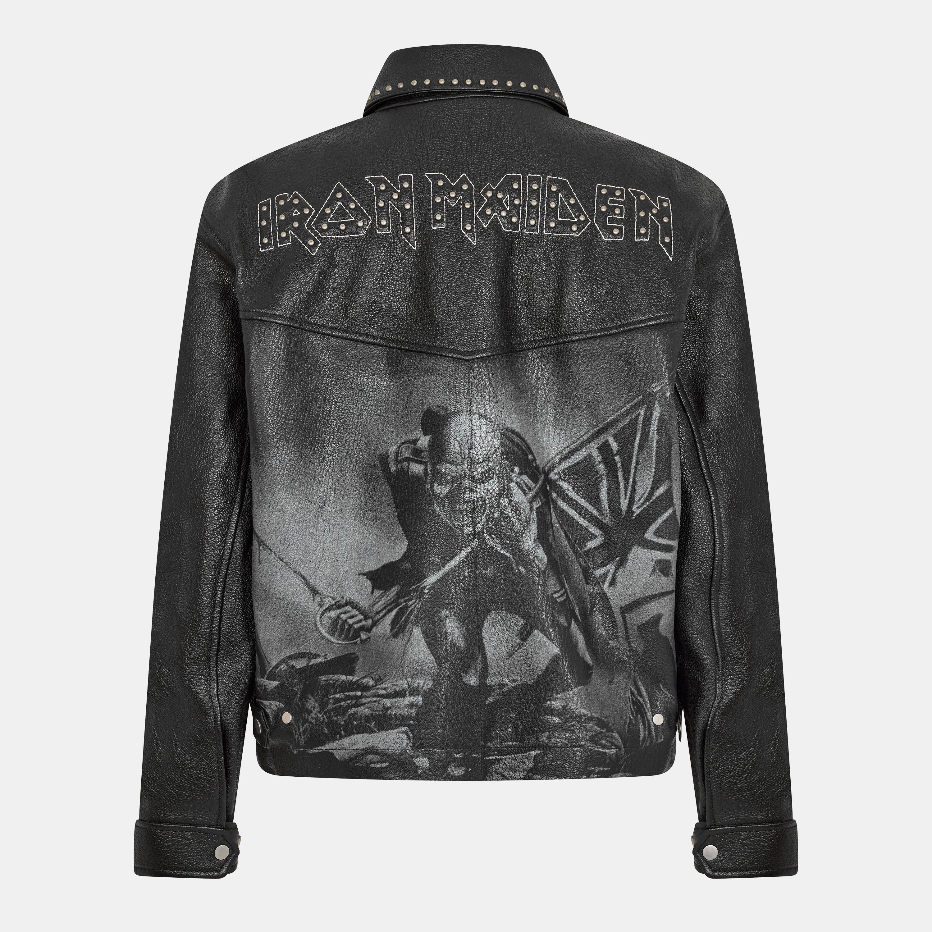 Trooper x Iron Maiden Leather Jacket