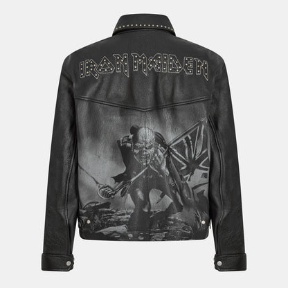 Trooper x Iron Maiden Leather Jacket