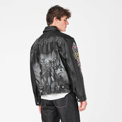 Trooper x Iron Maiden Leather Jacket